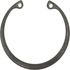 Rotor Clip - 0.05" Thick, Phosphate Finish, Steel Snap Internal Retaining Ring - 0.056" Groove Width, 0.047" Groove Depth, 1.594" Groove Diam, Grade 1060-1090 - Caliber Tooling