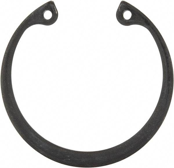 Rotor Clip - 0.062" Thick, Phosphate Finish, Steel Snap Internal Retaining Ring - 0.068" Groove Width, 0.05" Groove Depth, 1.725" Groove Diam, Grade 1060-1090 - Caliber Tooling