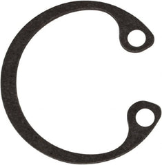 Rotor Clip - 0.015" Thick, Phosphate Finish, Steel Snap Internal Retaining Ring - 0.02" Groove Width, 0.009" Groove Depth, 0.33" Groove Diam, Grade 1060-1090 - Caliber Tooling