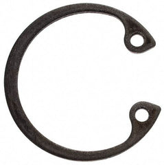 Rotor Clip - 0.035" Thick, Phosphate Finish, Steel Snap Internal Retaining Ring - 0.039" Groove Width, 0.023" Groove Depth, 0.796" Groove Diam, Grade 1060-1090 - Caliber Tooling