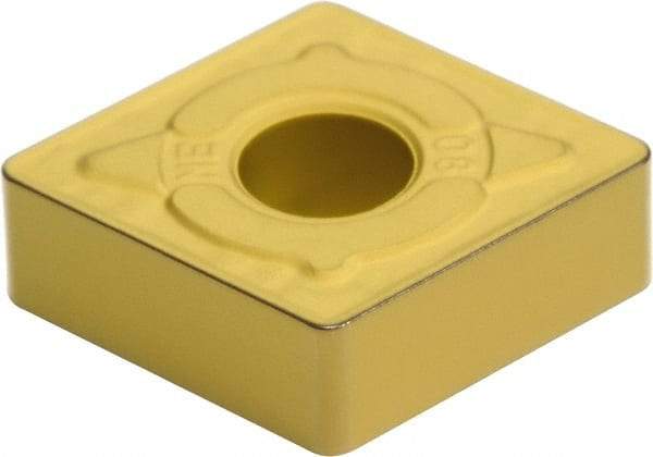 Sumitomo - CNMG643 EME Grade AC820P Carbide Turning Insert - Al2O3 Finish, 80° Diamond, 3/4" Inscr Circle, 1/4" Thick, 3/64" Corner Radius - Caliber Tooling