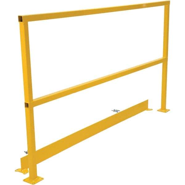 Vestil - 4" Long x 42" High, Steel Square Handrails - Caliber Tooling