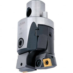 Techniks - Size D85, 3.937" Min Diam, Right Hand Modular Boring Cutting Unit Head - Caliber Tooling