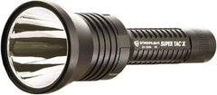 Streamlight - White LED Bulb, 200 Lumens, Industrial/Tactical Flashlight - Black Aluminum Body, 2 CR123A Lithium Batteries Included - Caliber Tooling