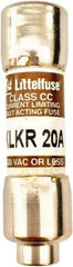 Value Collection - 600 VAC, 20 Amp, Fast-Acting Semiconductor/High Speed Fuse - 1-1/2" OAL, 200 (RMS Symmetrical) kA Rating, 13/32" Diam - Caliber Tooling