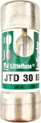 Value Collection - 250 VDC, 600 VAC, 30 Amp, Time Delay General Purpose Fuse - 2-1/4" OAL, 300 at AC kA Rating, 13/16" Diam - Caliber Tooling