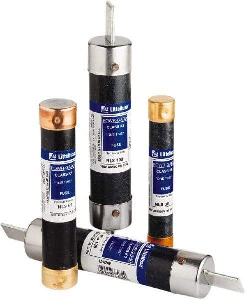 Value Collection - 600 VAC, 30 Amp, General Purpose Fuse - 5" OAL, 50 at AC (RMS) kA Rating, 13/16" Diam - Caliber Tooling