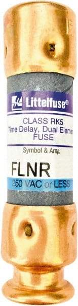 Value Collection - 125 VDC, 250 VAC, 3 Amp, Time Delay General Purpose Fuse - 2" OAL, 200 kA Rating, 9/16" Diam - Caliber Tooling