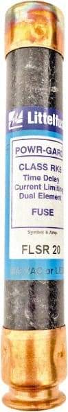 Value Collection - 300 VDC, 600 VAC, 20 Amp, Time Delay General Purpose Fuse - 200 kA Rating - Caliber Tooling