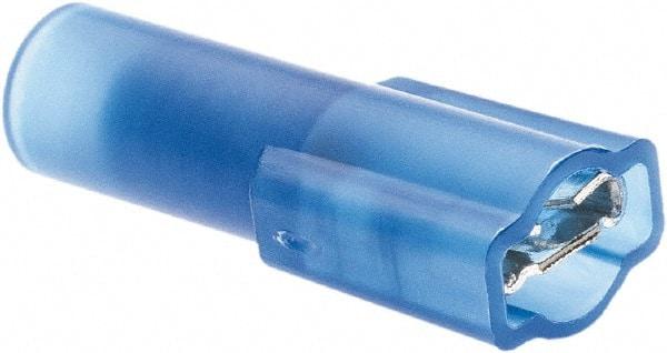 Value Collection - 16 to 14 AWG, Nylon, Fully Insulated, Female Wire Disconnect - 3/16" Wide Tab, Blue, CSA Certified, UL Listed - Caliber Tooling