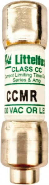 Littelfuse - 250 VDC, 600 VAC, 0.5 Amp, Time Delay General Purpose Fuse - Fuse Holder Mount, 38.1mm OAL, 20 at DC, 200 (RMS), 300 (Self-Certified) kA Rating, 10.3mm Diam - Caliber Tooling