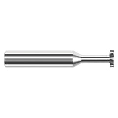 ‎Staggered Tooth - 3.7500″ (3-3/4″) Cutter Diameter × 0.0050″ Radius × 0.0930″ (3/32″) Width × 0.5620″ (9/16″) Neck Length Carbide Corner Radius Stagger Keyseat Cutter, 8 Flutes - Exact Industrial Supply