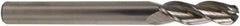 M.A. Ford - 5mm Diam, 20mm LOC, 3 Flute Solid Carbide Ball End Mill - Single End, 64mm OAL, 5mm Shank Diam, Spiral Flute - Caliber Tooling