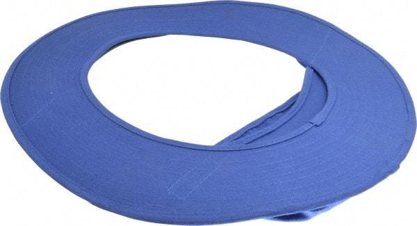 OccuNomix - Cotton Hard Hat Shade - Royal Blue, Compatible with All Hard Hats - Caliber Tooling