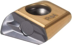 Iscar - T490 LNHT130664 PNTR Grade IC808 Carbide Milling Insert - TiAlN/AlTiN/TiN Finish, 0.483" Thick, 6.35mm Corner Radius - Caliber Tooling