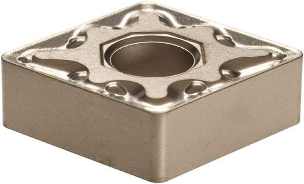 Walter - CNMG432 NM4 Grade WAM20 Carbide Turning Insert - TiCN/Al2O3/HfN Finish, 80° Diamond, 1/2" Inscr Circle, 3/16" Thick, 1/32" Corner Radius - Caliber Tooling