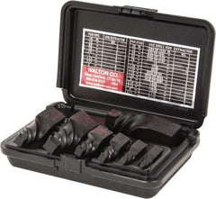 Walton - 7 Piece Spiral Flute Screw Extractor Set - #1 to #10 Size Range - Caliber Tooling