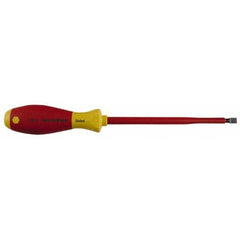 Wiha - 3/8" Blade Width x 12-1/2" OAL Standard Slotted Screwdriver - Caliber Tooling