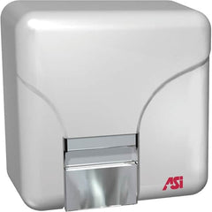 ASI-American Specialties, Inc. - 1800 Watt White Finish Electric Hand Dryer - 110/120 Volts, 15 Amps, 9-7/16" Wide x 9-41/64" High x 6-3/8" Deep - Caliber Tooling