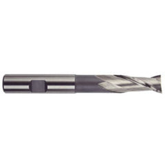 5/16″ × 3/8″ × 3/4″ × 3 5/16″ 2 Flute Single End HSS Center Cutting End Mill-Uncoated Series/List #1899 - Caliber Tooling