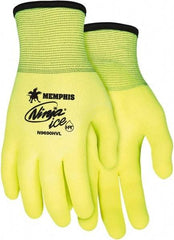 MCR Safety - Size L Work Gloves - Yellow, Paired - Caliber Tooling