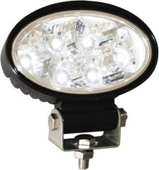 Buyers Products - 12 to 24 Volt, Clear Flood Beam Light - 1.5 Amps, 1,350 Lumens, 6 LED Lamp - Caliber Tooling