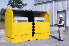 UltraTech - IBC Storage Lockers Type: IBC Pallet Number of Totes: 2 - Caliber Tooling