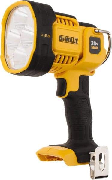 DeWALT - 20 Volts, 1000 Lumens, Cordless Work Light - White/Red, Up to 135 hr Run Time - Caliber Tooling