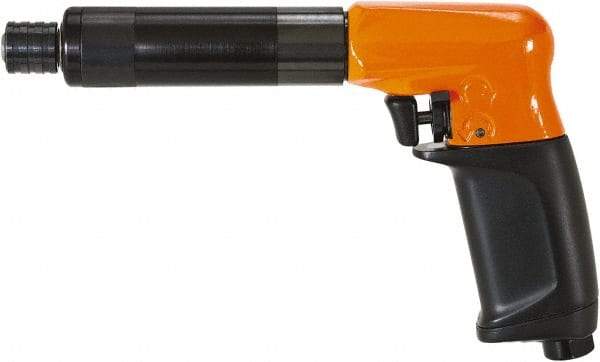 Cleco - 1/4" Bit Holder, 660 RPM, Pistol Grip Handle Air Screwdriver - 15 to 60 In/Lb Torque, 11 CFM - Caliber Tooling