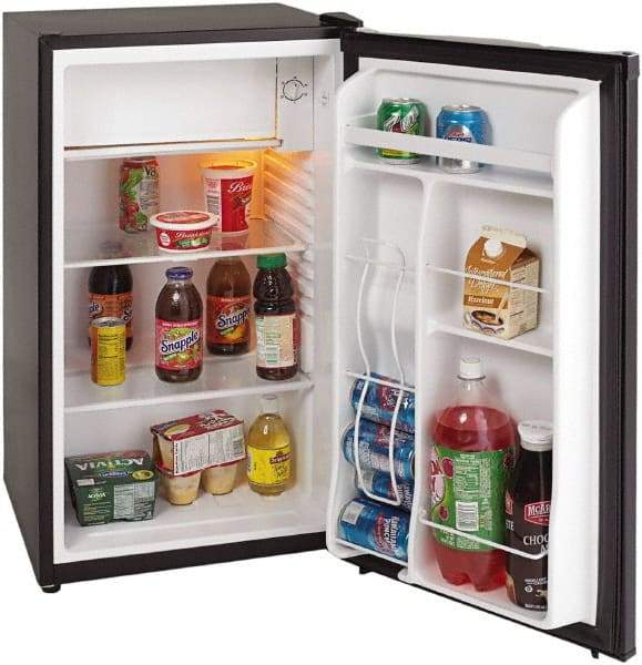 Avanti - 3.3 Cubic Ft. Black Office Refrigerator - 18 Inch Wide x 17-1/2 Inch Deep x 33 Inch High - Caliber Tooling