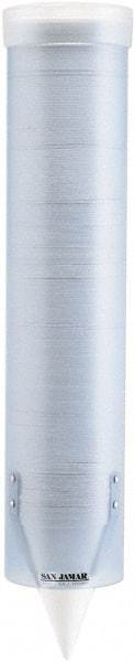 San Jamar - Portable Cooler Vinyl Cup Dispenser - Blue, Compatible with Universal Coolers - Caliber Tooling