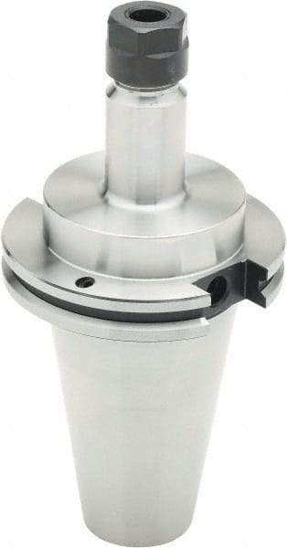 Parlec - 0.5mm to 10mm Capacity, 6.12" Projection, CAT50 Taper Shank, ER16 Collet Chuck - 10.12" OAL - Exact Industrial Supply