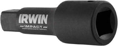 Irwin - 1/2" Drive Standard Socket Extension - 3" OAL, Black Oxide Finish - Caliber Tooling