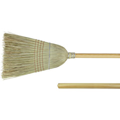 18″ - Corn & Fiber Medium Upright Broom - Caliber Tooling