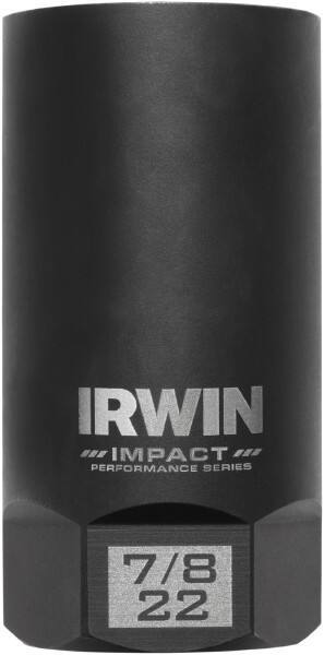 Irwin - 3/8" Drive Reverse Spiral Flute Hex Bolt Remover - 1/4" Hex, 2-1/2" OAL - Caliber Tooling