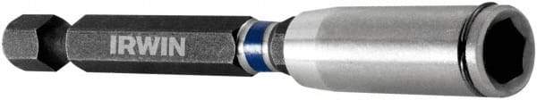 Irwin - 1/4" Drive, Magnetic Holder with C-Ring Screwdriver Bit - 2" OAL - Caliber Tooling