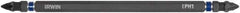 Irwin - #1 x #1 D/E Phillips Screwdriver Bit - 1/4" Hex Drive, 6" OAL - Caliber Tooling