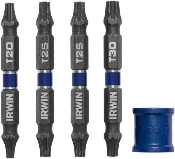 Irwin - 5 Piece, Torx Handle, Double End Bit Set - Caliber Tooling