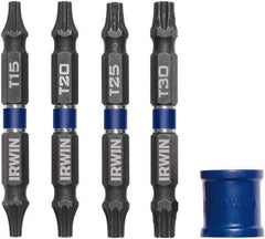 Irwin - 5 Piece, Torx Handle, Double End Bit Set - Caliber Tooling