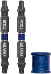 Irwin - 3 Piece, Torx Handle, Double End Bit Set - Caliber Tooling