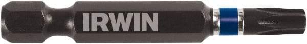 Irwin - T25 Torx Bit - 1/4" Hex Drive, 2" OAL - Caliber Tooling