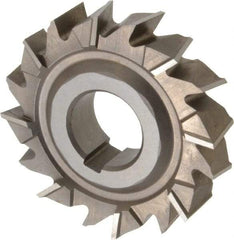 Keo - 3" Diam x 11/16" Width of Cut, 16 Teeth, High Speed Steel Side Milling Cutter - Staggered Teeth, Uncoated - Caliber Tooling