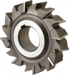 Keo - 3" Diam x 3/4" Width of Cut, 16 Teeth, High Speed Steel Side Milling Cutter - Staggered Teeth, Uncoated - Caliber Tooling