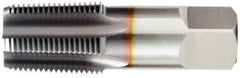 OSG - 1/2-14 NPT Thread, 4 Flute Standard Pipe Tap - 3-1/8" OAL, 1-3/8" Thread Length, 11/16" Shank Diam, Bright Finish, High Speed Steel - Exact Industrial Supply