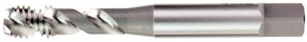 OSG - 5/8-11 UNC 4 Flute 3B Bottoming Spiral Flute Tap - High Speed Steel, Oxide Finish, 3-13/16" OAL, Right Hand Flute, Right Hand Thread, H3, Series 13020 - Caliber Tooling