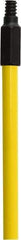 O-Cedar - 60 x 1" Fiberglass Squeegee Handle - Threaded Connection, Yellow - Caliber Tooling