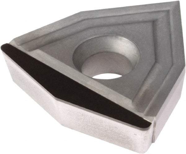 Kennametal - DFT05T308 ST Grade KD1425 Diamond Tipped Indexable Drill Insert - Uncoated, Trigon, 8mm Inscribed Circle - Caliber Tooling