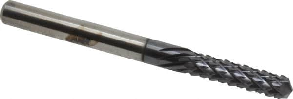 Onsrud - 1/8" Diam, 1/2" LOC, Drill Point End, Solid Carbide Diamond Pattern Router Bit - Right Hand Cut, 1-1/2" OAL, 1/8" Shank Diam, Use on Composites - Caliber Tooling