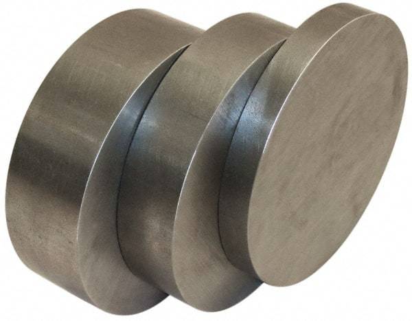 Value Collection - 5-1/2" Diam x 1/2" Long, 12L14 Steel Round Rod - Cold Finish, Mill, Steel - Caliber Tooling