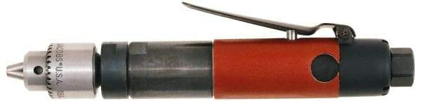 Ingersoll-Rand - 1/4" Keyed Chuck - Inline Handle, 1,900 RPM, 15 CFM, 0.25 hp, 90 psi - Caliber Tooling